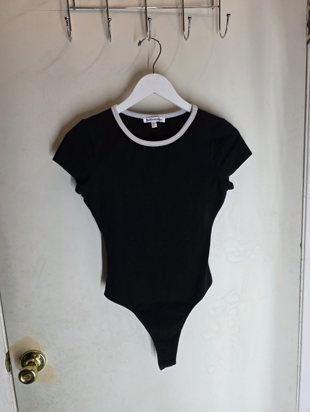 Reformation Alma Knit Bodysuit